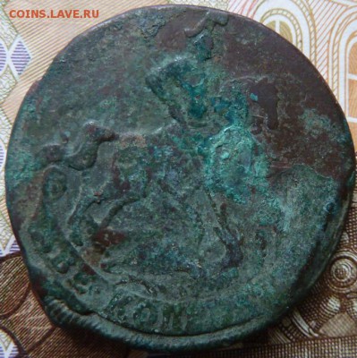 2 коп 1758 г с остатком гуртовой надписи  до 22.00 5 октября - Изображение 10262