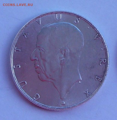 Швеция, 2 кроны 1938. до 5.10, 22-00 - 096-1