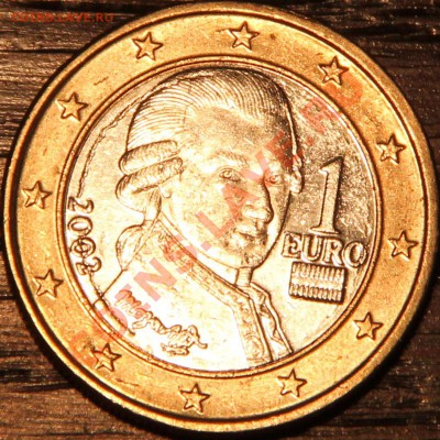 1 евро 2002 австрия - Austria 1 euro.JPG