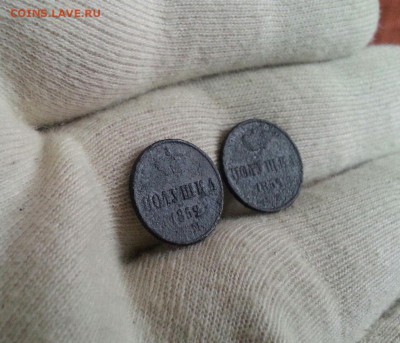 Полушка 1852г. ЕМ, 1855г. ЕМ до 5.10 22.00 МСК - 20160930_121135-1