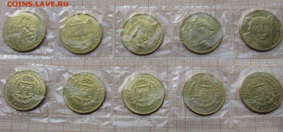 Сомалиленд 2016 Дикие кошки набор из 5 монет - л5