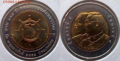 БИМ - Таиланд 10 батов 1995-2005 UNC вразбивку по фиксу - 10 бат 2005 транспорт
