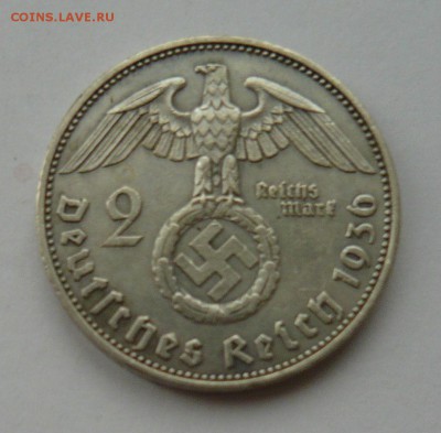 IIIрейх 2 марки 1936Е до 07.10.16 22.00мск. - п1030474