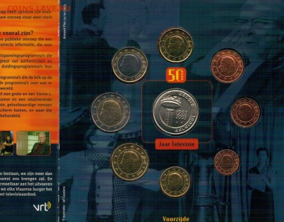 БЕЛЬГИЯ НАБОР ЕВРО 2003 ДО 06.10.2016 В 22.00МСК (Г705) - 4-нБ