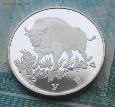 1 рубль 1997 г. ЗУБР Пруф, Красная книга - IMG_5503.JPG