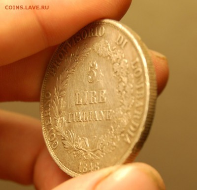 5 Lire Italiane серебро - DSC_0890.JPG
