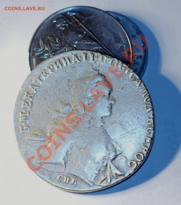 рубль 1764 СПБ Я И - 4