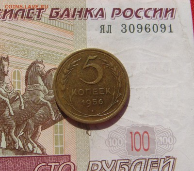 5 копеек 1956 aUnc , с 200, до 07.10.16 в 22.00 мск - DSC06598.JPG