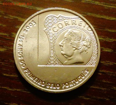 ПОРТУГАЛИЯ - 5 евро 150 лет почтовой марке до 9.10, 22.00 - Португалия 5 е 150 лет почтовой марке_1