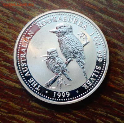 АВСТРАЛИЯ - КУКАБАРРА 1999 унцовка пруф до 9.10, 22.00 - Австралия Кукабарра 1999