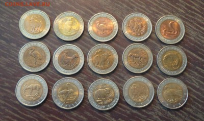 КРАСНАЯ КНИГА 15 монет до 9.10, 22.00 - Красная книга большая