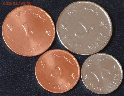 5,10,25,50 байс Оман 4 монеты UNC - оман.JPG