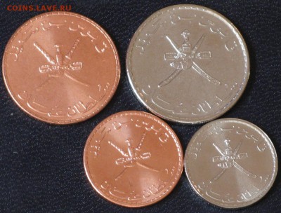 5,10,25,50 байс Оман 4 монеты UNC - Оман 4 монеты UNC.JPG