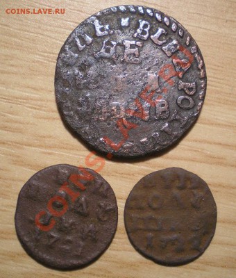 денга 1712, полуша 1721,22 ВРП 2шт. до 16.12.10. в 22.00 мв - PC140002.1