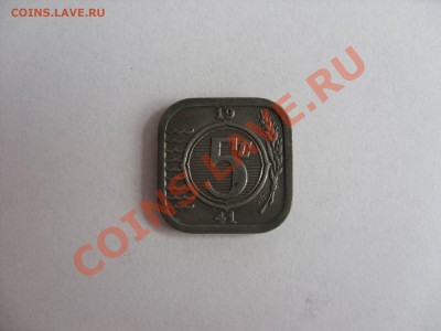 5 сантимов.Нидерланды.Окупация.1941. До 19.12.2010 23.00 Мск - 5 сантимов Нидерланды 1941 - 1.JPG