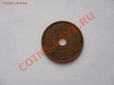 2 оре. Дания.1937. До 19.12.2010 22.00 по Москве - 2 оре Дания 1937 - 1