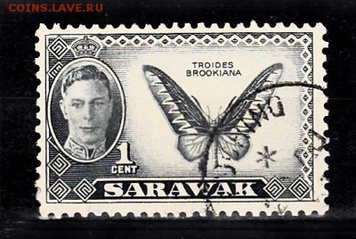 Колонии SARAWAK 1950 1м 1ц - 165