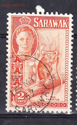 Колонии SARAWAK 1950 1м 2ц - 166