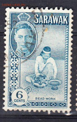 Колонии SARAWAK 1950 1м 6ц - 169