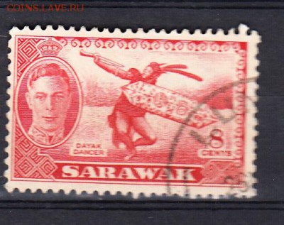 Колонии SARAWAK 1950 1м 8ц - 170