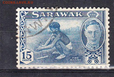Колонии SARAWAK 1950 1м 15ц - 171
