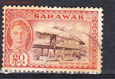 Колонии SARAWAK 1950 1м 20ц - 172