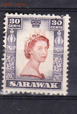 Колонии SARAWAK 1955 1м 30ц - 176