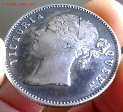 Рупия Виктория 1840 - EIC-рупия-Виктория-1840_