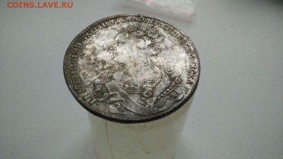 рубль Екатерины 1 - фото монет 091