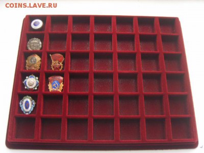 Планшет под Ордена.Медали.Знаки.Монеты.От 1яч.-до 77ячеек. - S8303076.JPG