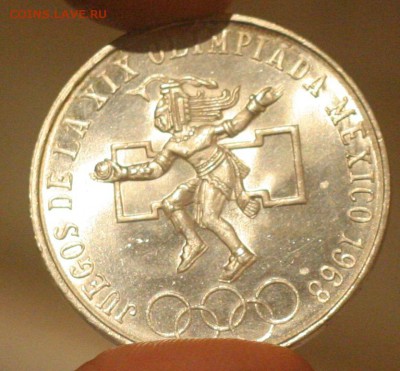 Мексика. 25 песо. Олимпиада 1968г. UNC до 08.10 в 22-00 - 4.JPG