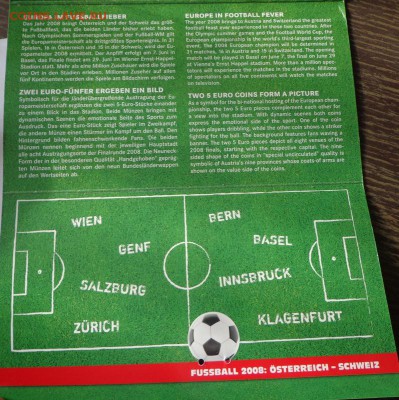 АВСТРИЯ - ЧЕ ПО ФУТБОЛУ оф. набор буклет 11.10, 22.00 - Австрия Футбол-2008 2 шт буклет_3