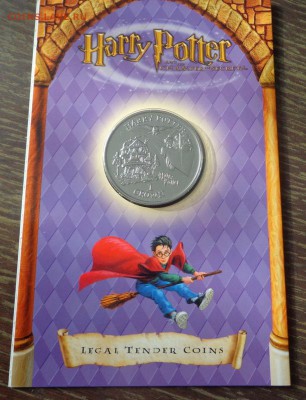 о.МЭН - крона ГАРРИ ПОТТЕР в блистере до 11.10, 22.00 - о-в Мэн 1 к Гарри Поттер_1