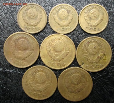 3 коп 1962(4 шт)_3 коп 1966_ 2 коп 1965(3 шт)_11.10. 23-00 - 62-66 005