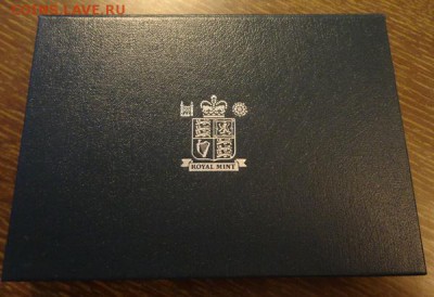 АНГЛИЯ - оф. жесткий набор 1993 г. книжечка до 11.10, 22.00 - Англия набор 1993 коробка