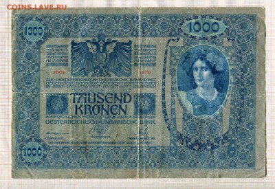 Австро-Венгрия 1000 крон 1902 года - 14а