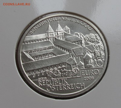 10 EURO Австрия в буклете 2008 года - IMG_1819.JPG