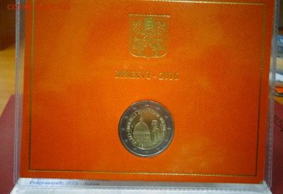 «2 Евро.Ватикан 2016г. 200 лет папской жандармерии» - DSC03003.JPG