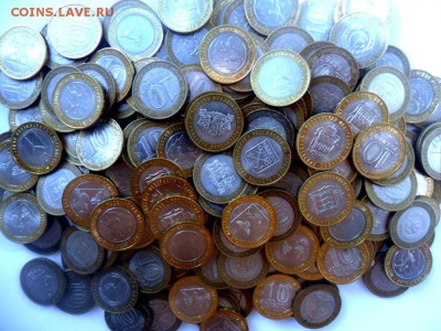 240 монет 10 рублей Бим 100 монет мешковые - SAM_5542.JPG