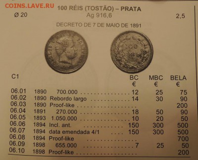 Карлуш I, 100 рейс - DSCN7383.JPG