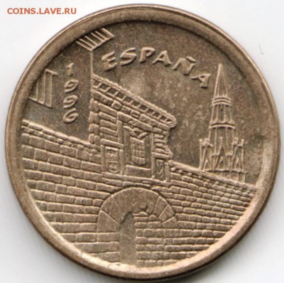 Испания. 5 песо 1996 г. до 24.00 12.10.16 г. - Scan-160925-0084