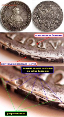Лентовидная накладка на гурт. Примеры. - Лентовидная накладка.5