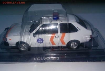 Полицейские Машины Мира №24  1:43  с 1р. до 9.10 - Volvo2