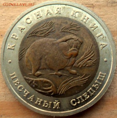 красная книга 50 рублей 1994 г Песчаный Слепыш - SAM_5525.JPG