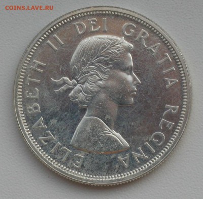 Канада 1 доллар 1964 Квебек серебро до-11.10 в 22-00 - 003.JPG