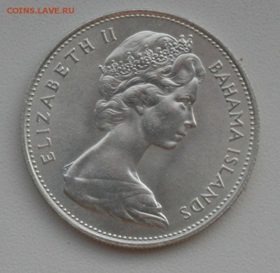 Багамы 1 доллар 1966  Ракушка UNC до 11.10 в 22-00 - 010.JPG