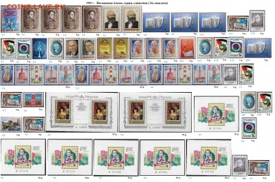 СССР 1983-1984. ФИКС - 1.1983. Блоки