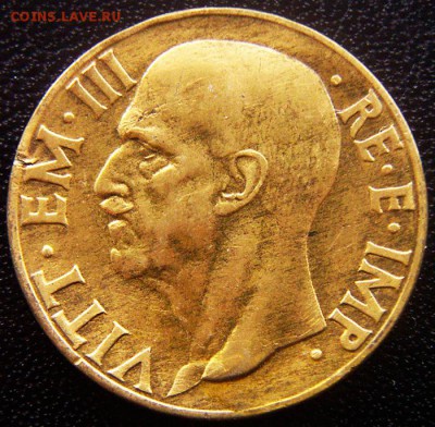 Италия_10 чентезимо 1939; до 08.10_22.38мск - 12585
