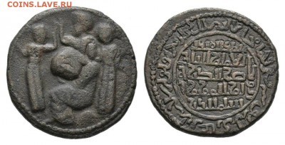 Медный дирхем, Артукиды Мардина, 589г.х., до 13.10 22-00 МСК - 5dbfe753a194ea4cfffd24a06a8a67e1
