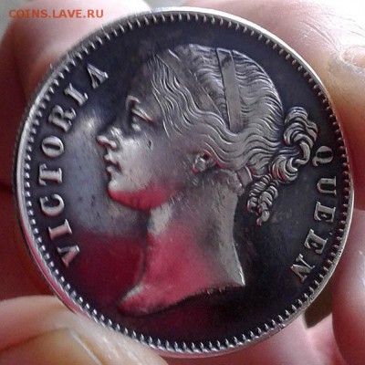 рупия EIC Виктория - аверс - рупия-EIC-Виктория-1840